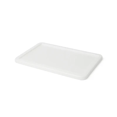 Lokk til Pizzahævingsboks - 30x40 cm | Kjøp her Lokk til pizzadeig heveboks i klar hvit plast - måler 30x40 cm