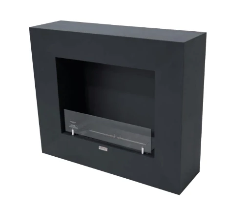 MILANO biopeis – Slate Black frittstående modell i fiberbetong | Biopeiser-shop.no MILANO – Skifer Svart