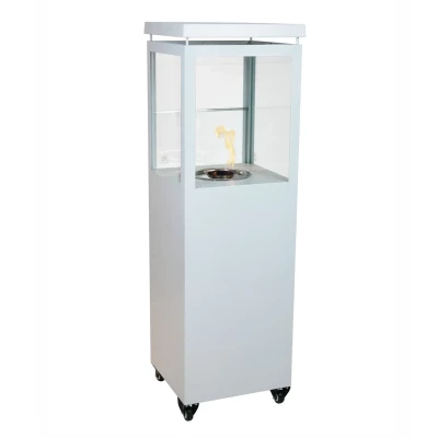 Muztag Premium Fire Paris Hvit Utendørs Biopeis