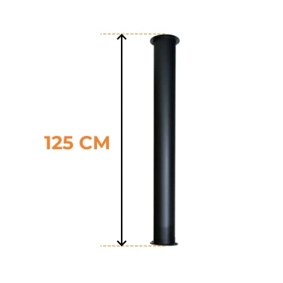 ScandiFlames Toronto Monteringsrør 125 cm ScandiFlames Toronto Monteringsrør 125 cm