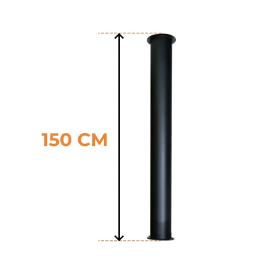 ScandiFlames Toronto Monteringsrør 150 cm ScandiFlames Toronto Monteringsrør 150 cm