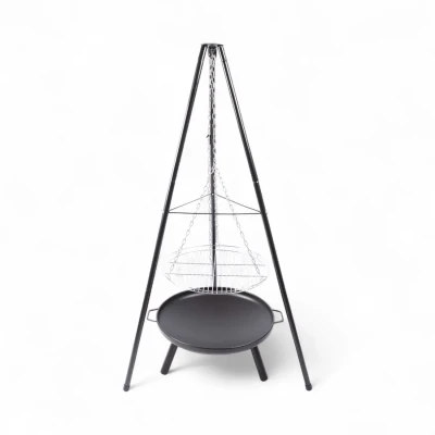 Trefot med Ø59 Bålfat