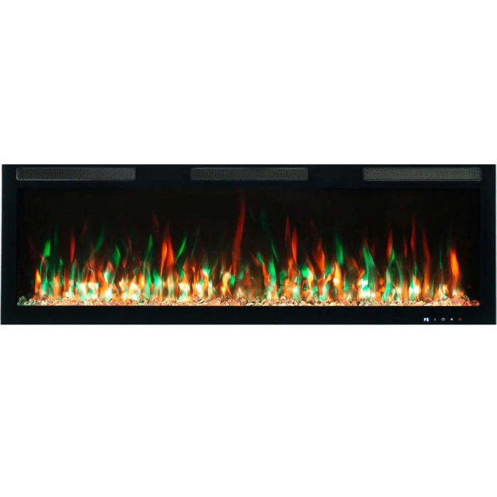 Majestic PRO veggmontert elektrisk peis 50" (127 cm)