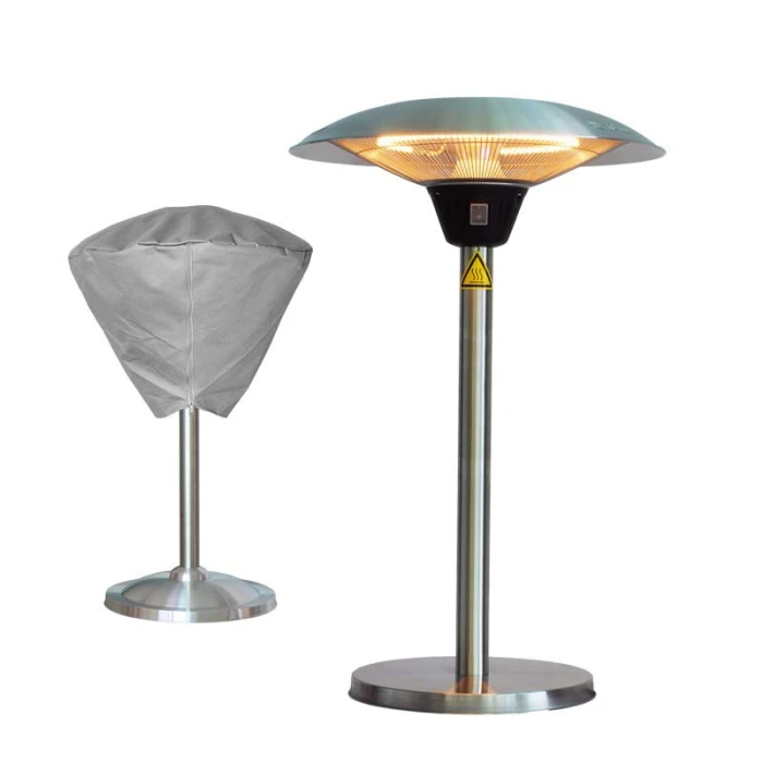 cover til bordmodel terrassevarmer Beskyttelsescover til HORTUS bord terrassevarmer i grå