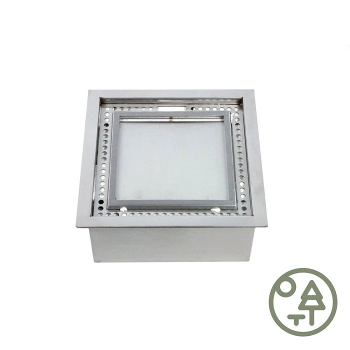 Firkantet utendørs brannkar på 5 L