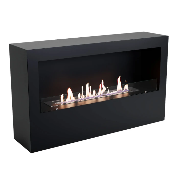 ScandiFlames Bismarck - 120 cm bred Sort biopeis | Biopeis-shop.no ScandiFlames Bismarck - 120 cm bred sort biopeis