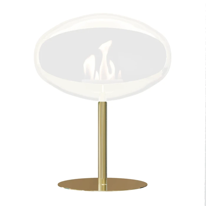 Poleret Messing Fot til Cocoon Pedestal biopeis