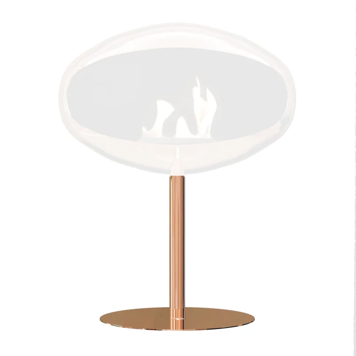 Poleret Kobber stander til Cocoon Pedestal biopeis