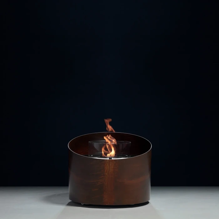 Contour - Corten Rust Frittstående Biopeis