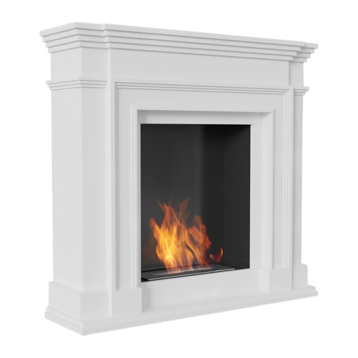 Coalvilla frittstaaende etanolpeis hvit