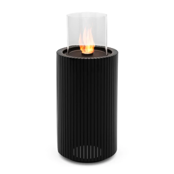 Planika Mandala rund frittstående biopeis