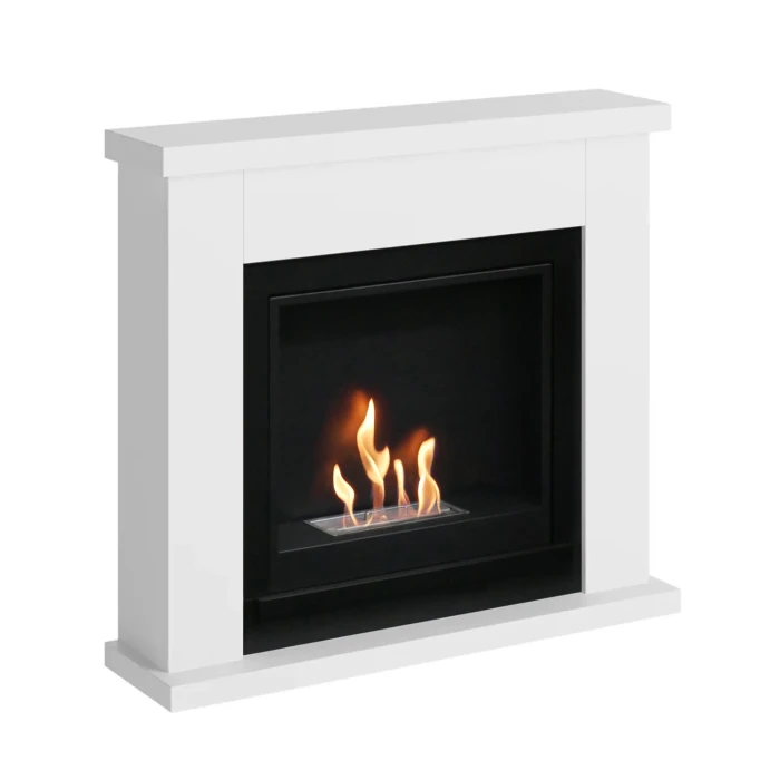 Frode Hvit Biopeis – til klassiske og lyse interiører. Frode Hvit Bioetanolpeis – Perfekt for Klassiske og Lyse Interiører