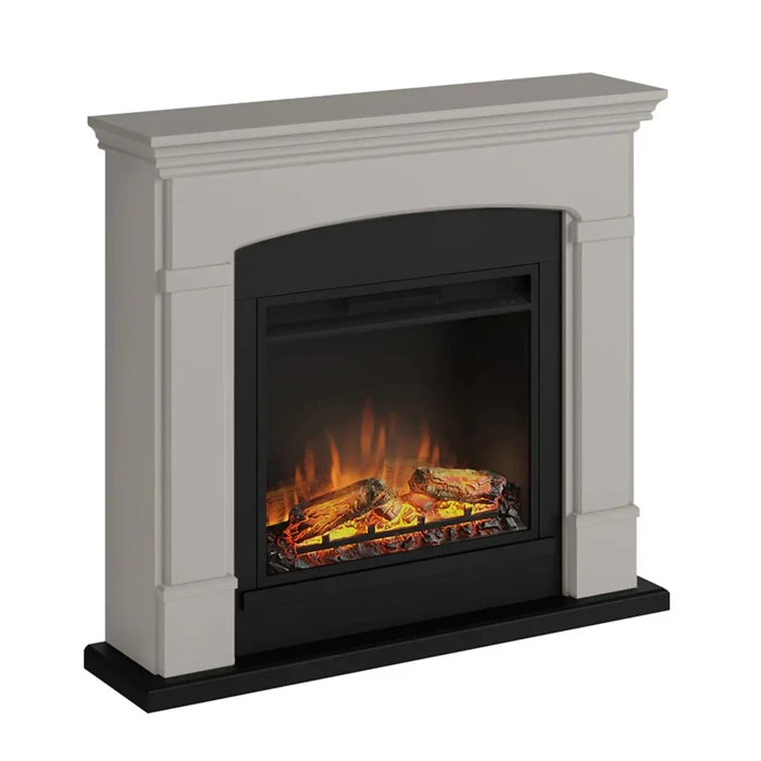 Helmi Beige Elektrisk Tradisjonell Peis