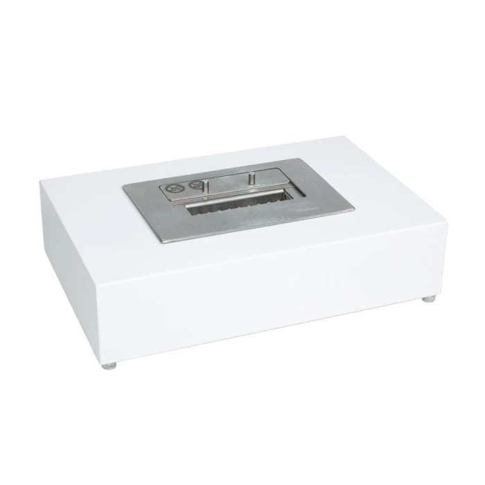 Hvit London peis Liten London bordspeis i hvitt