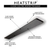 Heatstrip Design utendørs- og innendørs designlampe 3200 watt