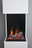 Glow Fire Beethoven - OMC 600 | Frittstående vanndamp peis, 170 cm x 60 cm x 50 cm