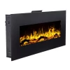 Aflamo Albion 110 cm svart veggmontert elektrisk peis