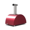 Moderno 2 Pizzaer Rød Brændefyret Alfa Forni