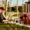 Moderno 2 Pizzaer Rød Brændefyret Alfa Forni