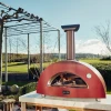 Moderno 2 Pizzaer Rød Brændefyret Alfa Forni