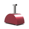 Moderno 3 Pizzaer Rød Brændefyret Alfa Forni