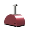 Moderno 3 Pizzaer Rød Hybrid Alfa Forni