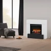 Dimplex Vigor Optiflame hvit elektrisk peispeis