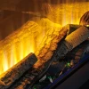 Dimplex Vivente 75 elektrisk innebygd peis med flammeutsikt fra en eller flere sider