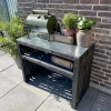 Kabeltromlen Tralle Grillbord - Sort - 120 cm 