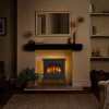 British Fires Hinton - Frittstående elektrisk peis i støpejern