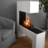 Glow Fire Mozart - OMC 600 | Frittstående vanndamp peis, 120 cm x 110 cm x 35 cm