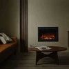 British Fires Ashlett Innsats Black Edition innebygd elektrisk peis med Deluxe Real Logs