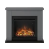 Frode Tradisjonell Elektrisk Peis i Grå fra Tagu