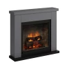 Frode Tradisjonell Elektrisk Peis i Grå fra Tagu