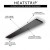 Heatstrip Design utendørs- og innendørs designlampe 2400 watt