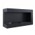 Venstrevendt innebygd etanolpeis 90cm