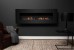 Nero 1750 veggmontert biopeis fra Icon Fires i svart