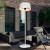 Stående 2000 watt terrassevarmer Artix