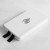 Nordic Flame brannteppe i hvit designboks