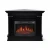 ArtiFlame Albion Corner AF23S - Svart Brun Elektrisk Peis