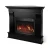 ArtiFlame Albion Corner AF23S - Svart Brun Elektrisk Peis