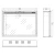 LED Klassisk innebygd elektrisk peis - 89cm