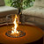 Planika Galio Fire Pit Corten Automatisk utendørs gasspeis