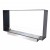 Foco Two 1000 Slim  - Smal 2-sidig innebygd biopeis