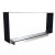 Foco Two 1200 Slim  - Smal 2-sidig innbyggings biopeis