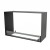 Foco Two 800 Medium - 2-sidig innebygd biopeis