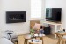Nero 1150 veggmontert biopeis fra Icon Fires i svart