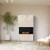 Planika Stone Daze biopeis med en flott ramme av keramikk i marmor-look