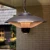 Sirius Terrassevarmerlampe – Sort
