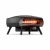 Witt ETNA Rotante Control 16" gass-pizzaovn i matt svart med digitalt display, på hvit bakgrunn